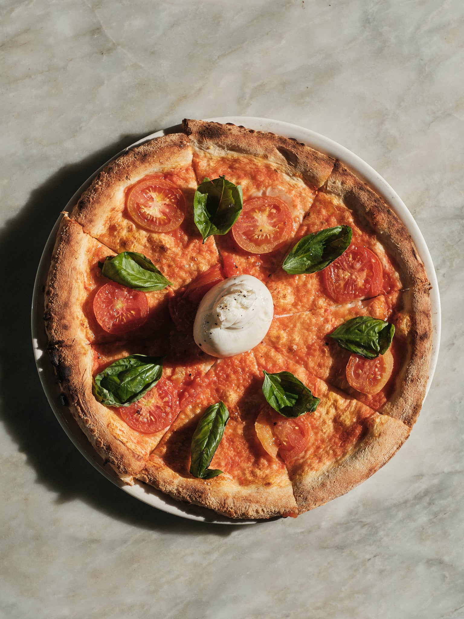 Pizza alla Burrata